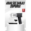 Yeni Nesil Mini Vakumlu Araç Süpürgesi El Süpürgesi Şarjlı